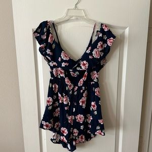 Adorable Flower Romper